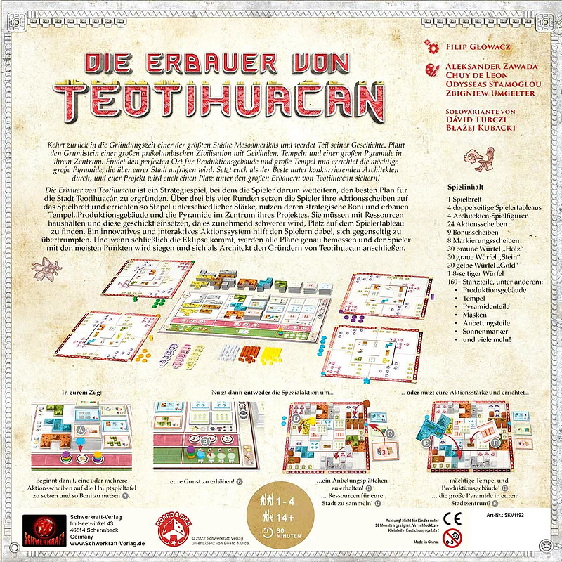 Die Erbauer von Teotihuacan Rueckseite