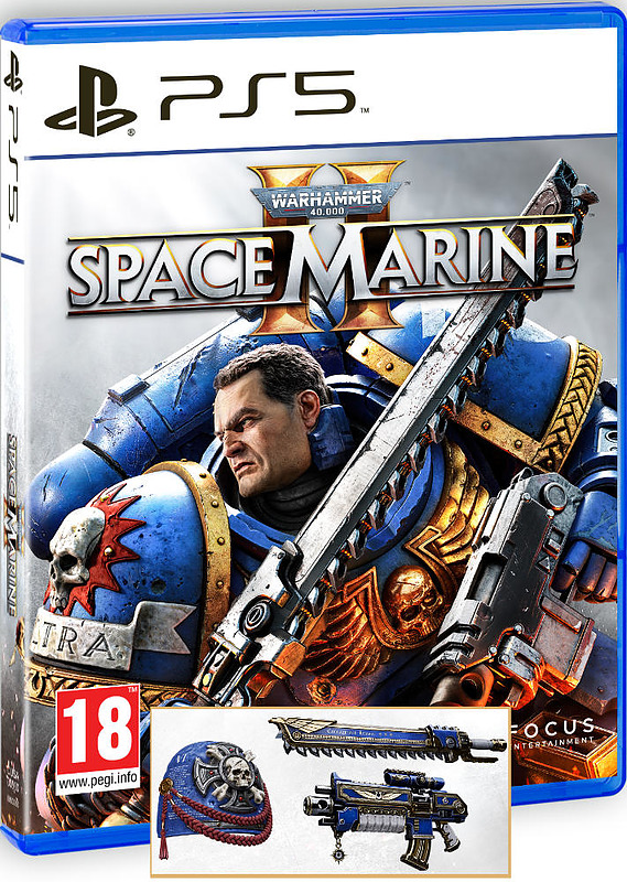 Warhammer 40.000: Space Marine 2 + Bonus (AT-PEGI) Cover