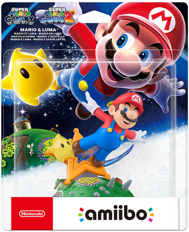 Nintendo Mario & Luma Amiibo Cover