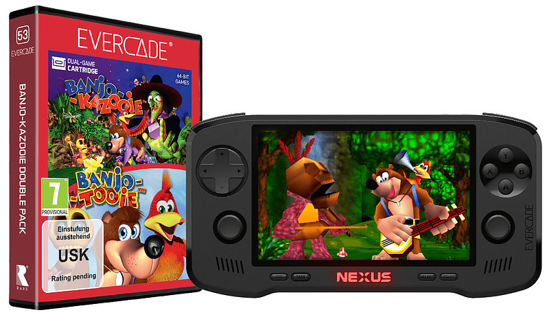 Blaze Evercade Nexus & Banjo Kazooie Double Pack Cover
