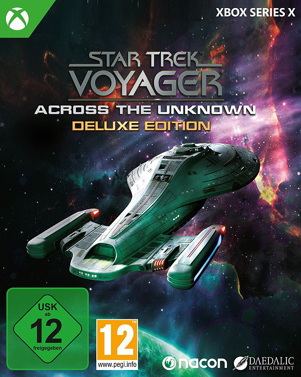 Star Trek Voyager: Across the Unknown Deluxe Ed. Cover