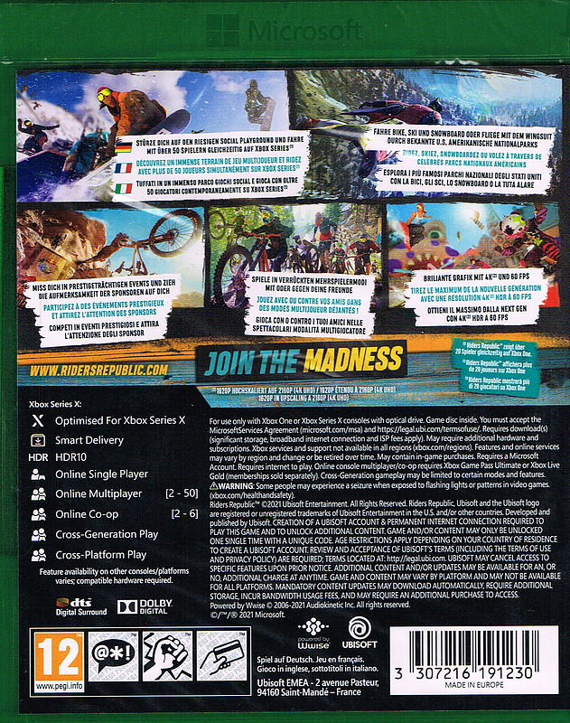 Riders Republic (AT-PEGI) Rueckseite