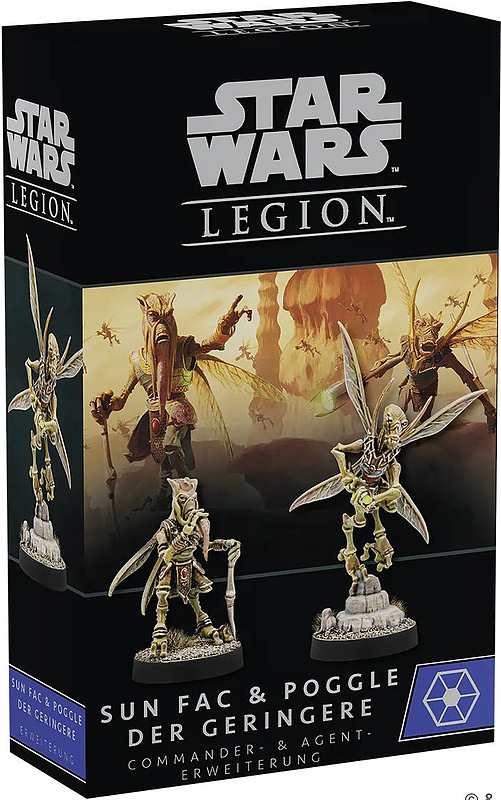 Star Wars: Legion - Sun Fac & Poggle der Geringere Cover
