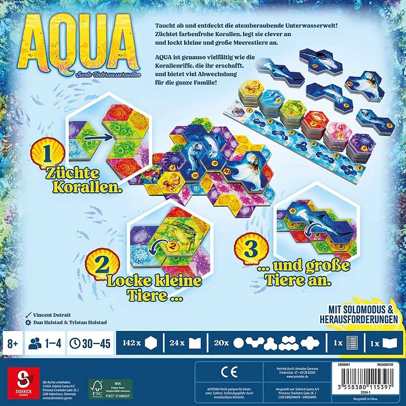 Aqua: Bunte Wasserwelten Rueckseite