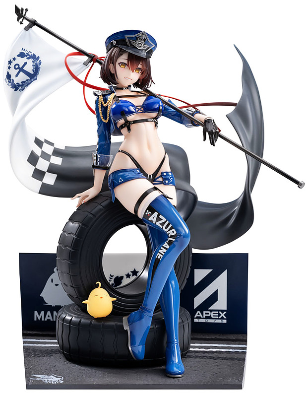 Azur Lane PVC Statue Baltimore Finish Line Flag Cover