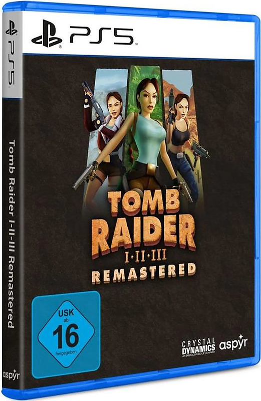 Tomb Raider 1-3 Remastered Collection Standard Ed. Cover