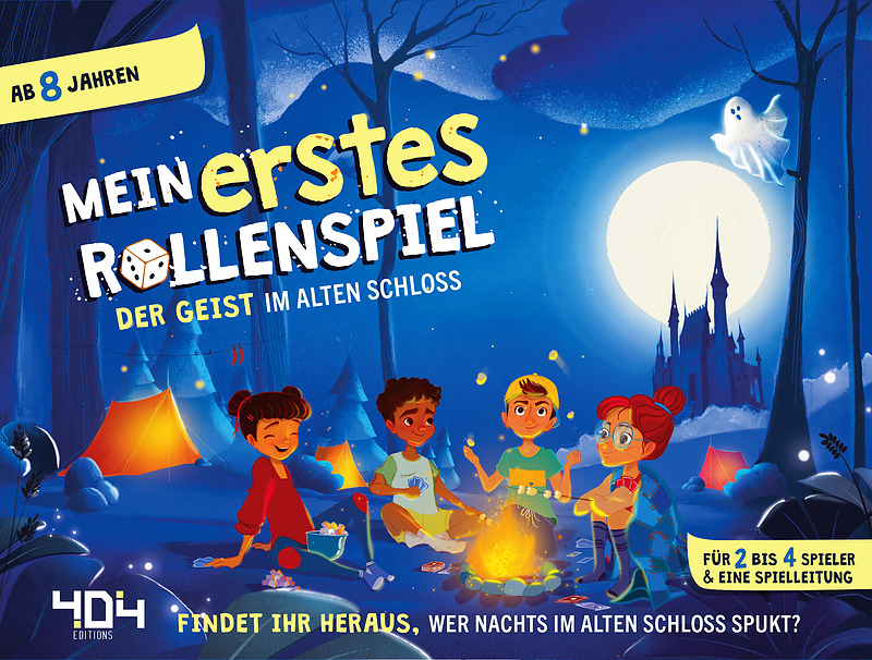 Mein erstes Rollenspiel: Der Geist im alten Schlos Cover