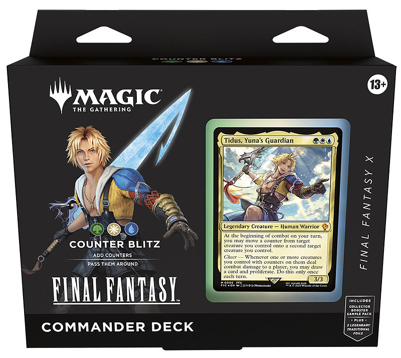 MTG - Final Fantasy Commander Deck Tidus (EV) Cover