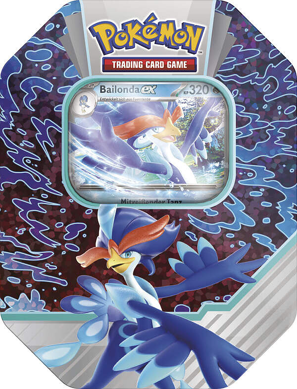 Pokemon Tin 111 Bailonda DE Cover