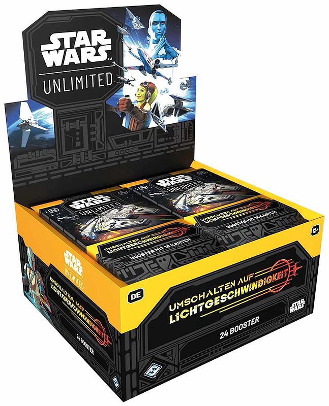 SWU Umschalten auf Lichtgeschwindigkeit Display Cover