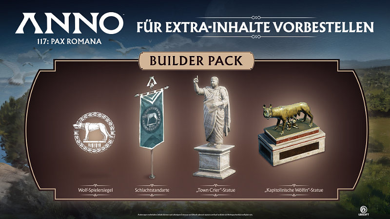 Anno 117: Pax Romana Governor´s Edition Rueckseite