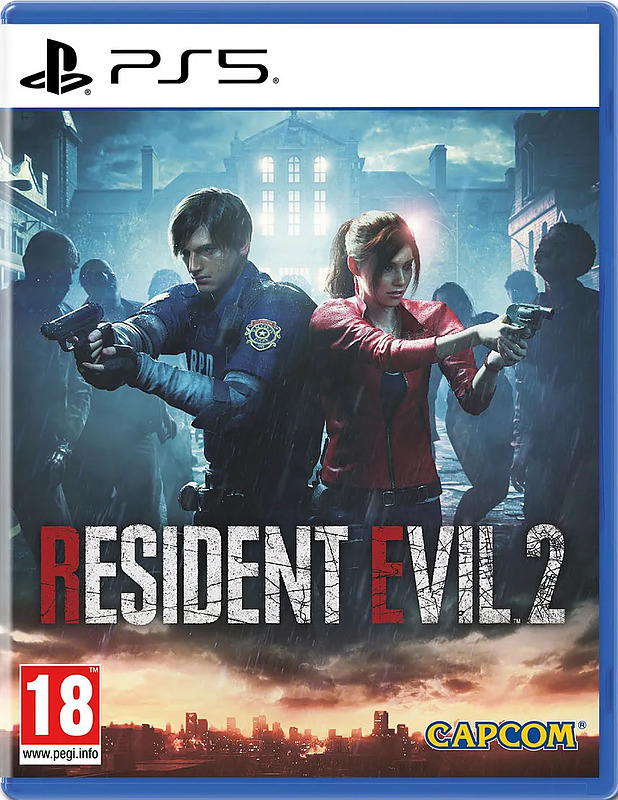 Resident Evil 2 Remake (AT-PEGI) Cover