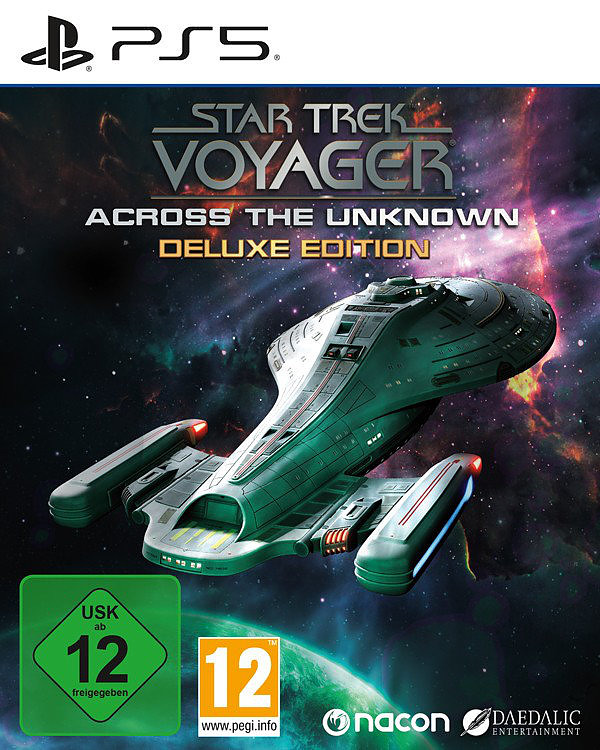 Star Trek Voyager: Across the Unknown Deluxe Ed. Cover