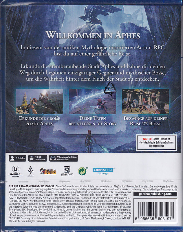 Asterigos - Curse Of The Stars Deluxe Rueckseite
