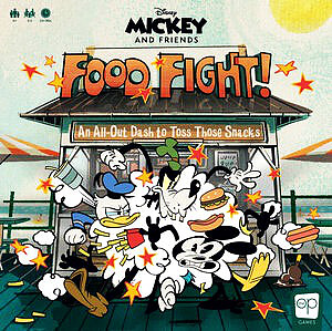 Mickey and Friends Food Fight (Englisch) Cover