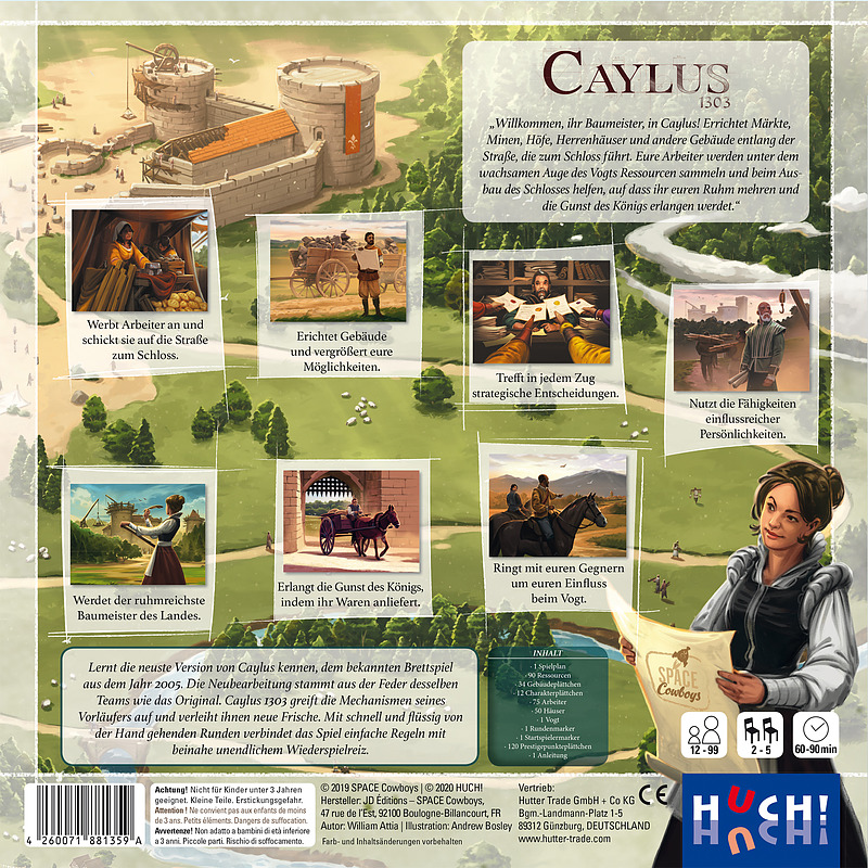 Caylus 1303 Rueckseite