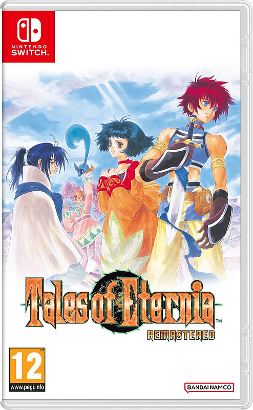 Tales of Eternia Remastered (PEGI) Cover