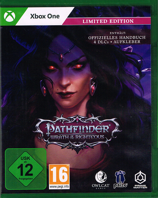 Pathfinder: Wrath of the Righteous Limited Edition Cover