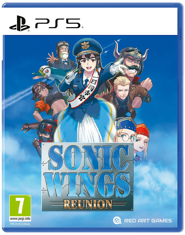 Sonic Wings Reunion (PEGI) Cover
