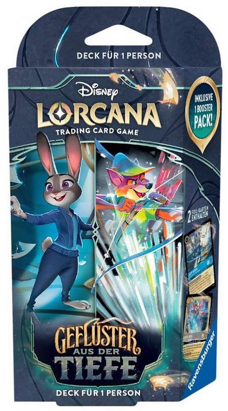 Lorcana Kapitel 10 Starter Deck Judy & Robin Hood Cover