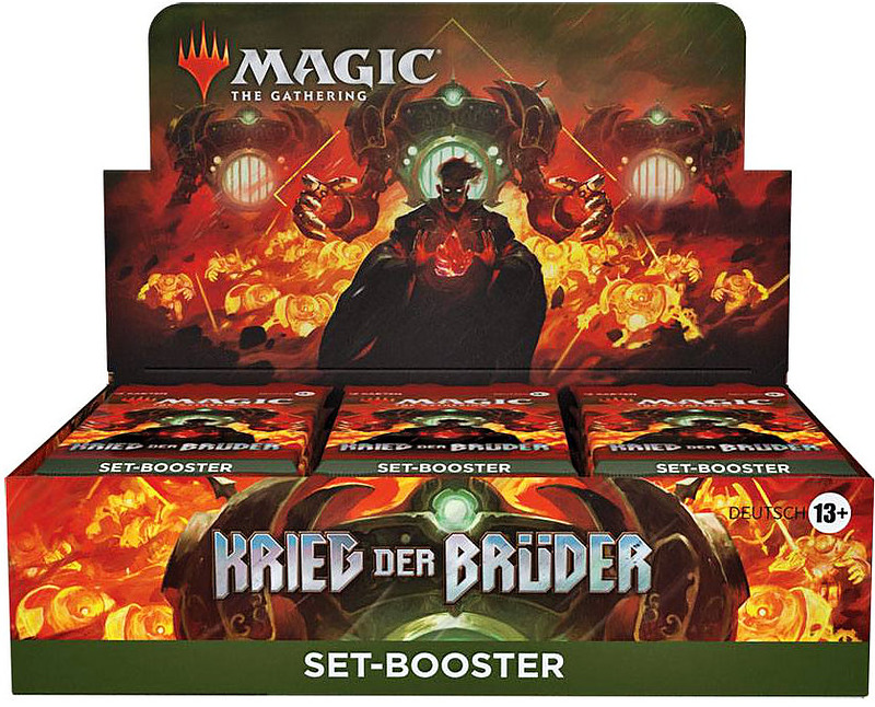 MTG: Krieg der Brüder Set Booster Display Cover