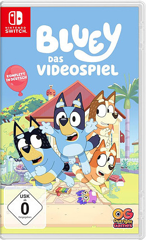 Bluey: the Videogame Cover