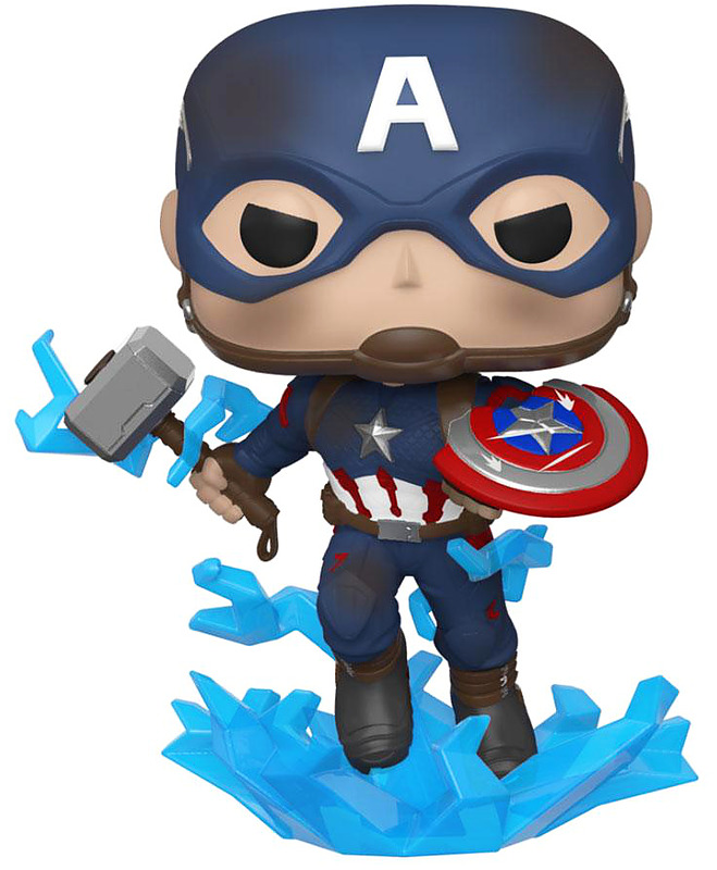 Avengers POP! Movies Vinyl Figur Captain America Cover