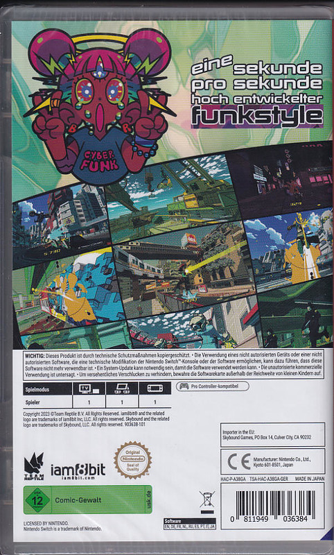 Bomb Rush Cyberfunk Rueckseite