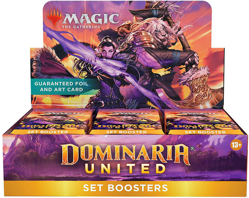 MTG: Dominaria United Set Booster Display Cover