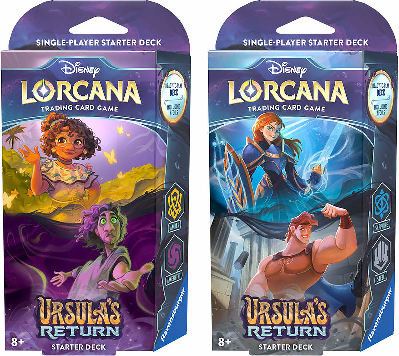 Lorcana 4 Starter Deck Display gemischt EN Cover