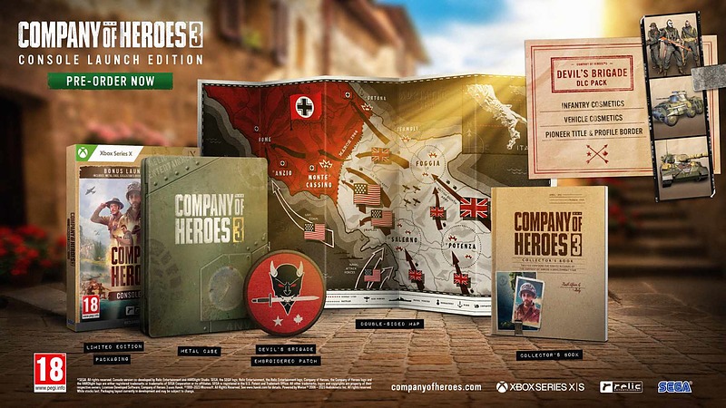 Company of Heroes 3 Launch Edition + 5 Boni Rueckseite