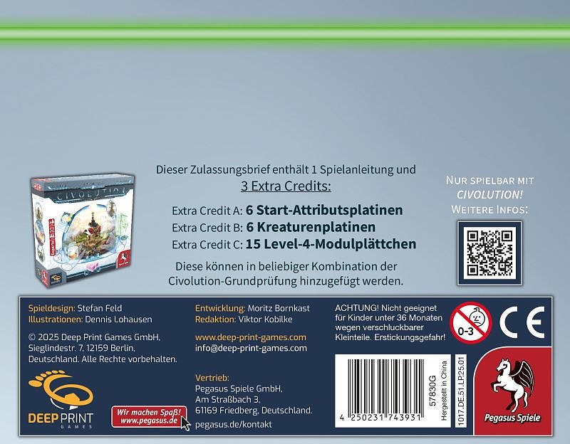 Civolution: Acceptance Letter Rueckseite