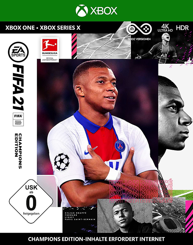 FIFA 21 Champions Edition Cover