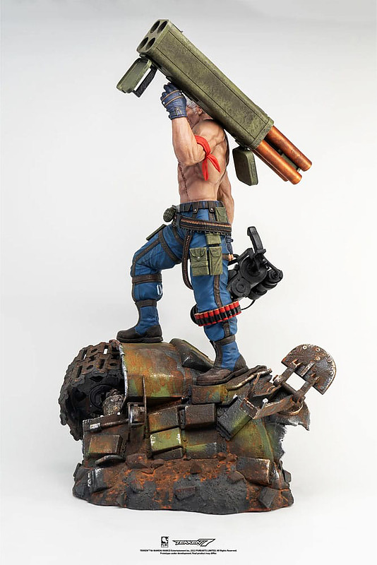 Tekken Statue 1/4 Bryan Fury Rueckseite