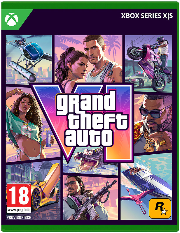 Grand Theft Auto VI + Vintage City Pack (AT-PEGI) Cover