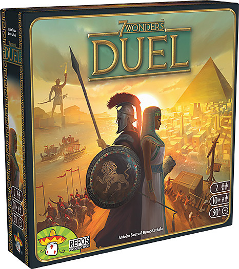 7 Wonders Duel für 2 Spieler, Spieldauer ca. 20-30 Minuten Cover