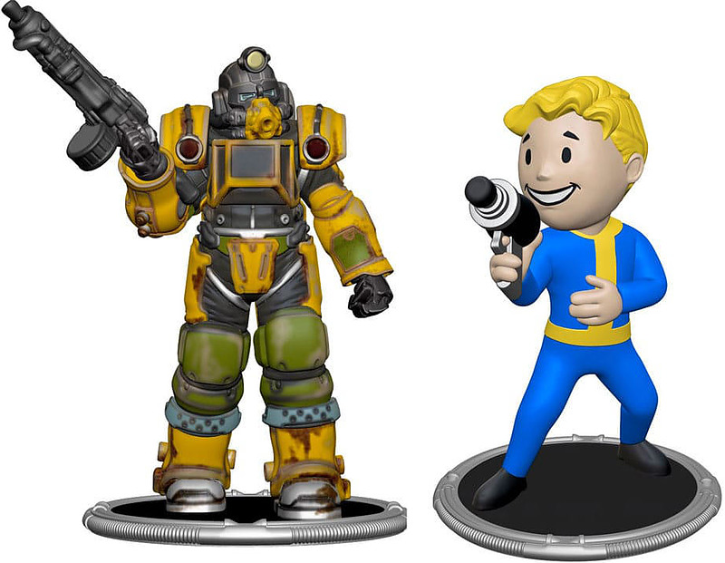 Fallout Minifiguren 2er-Pack A Rueckseite Fallout Minifiguren 2er-Pack A Rueckseite