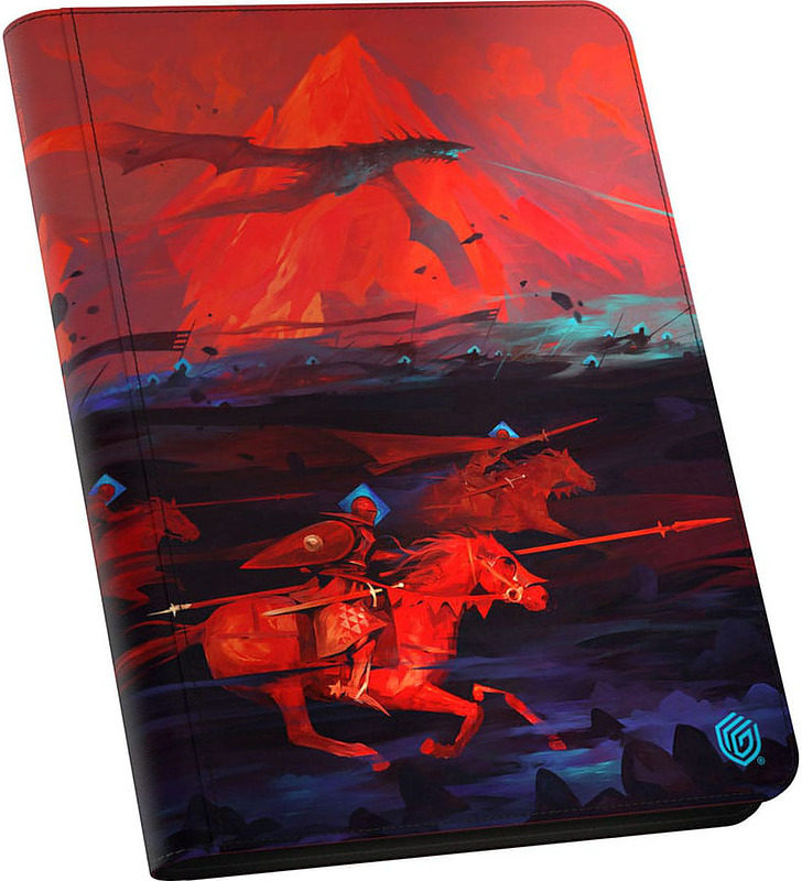 Ultimate Guard Zipfolio 360 Crowned With Fire Cover