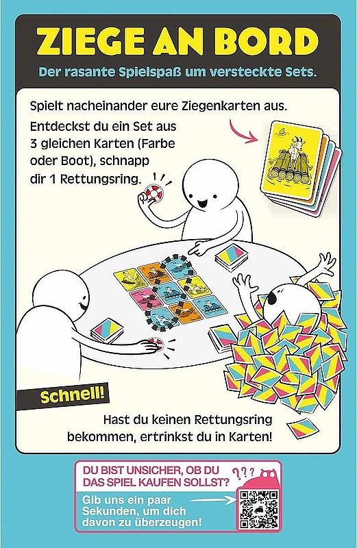 Ziege an Bord (B-Ware) Rueckseite