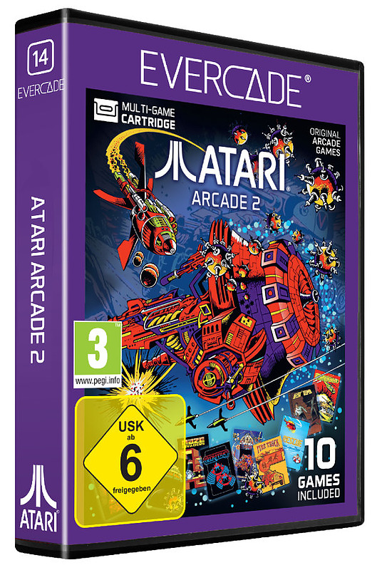 Blaze Evercade Atari Arcade Collection 2 Cover