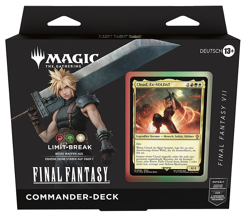 MTG - Final Fantasy Commander Deck Cloud (DE) Cover