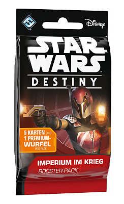 Star Wars Destiny Imperium im Krieg Booster Cover