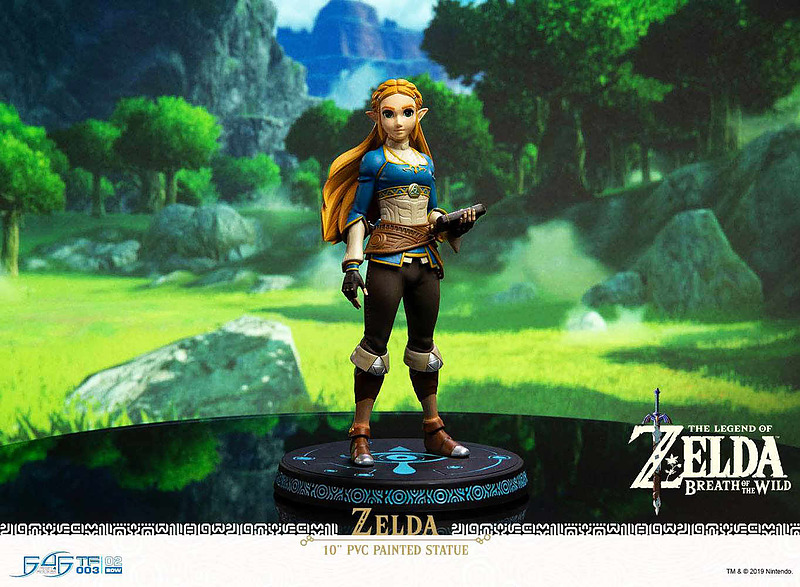 Legend of Zelda Breath of the Wild Zelda Statue Cover
