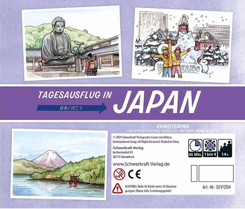 Auf Nach Japan: Tagesausflug Cover