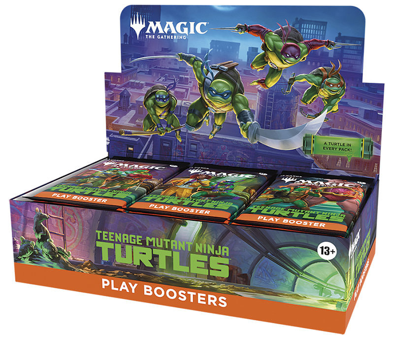 MTG - TMNT Play Booster Display DE Cover