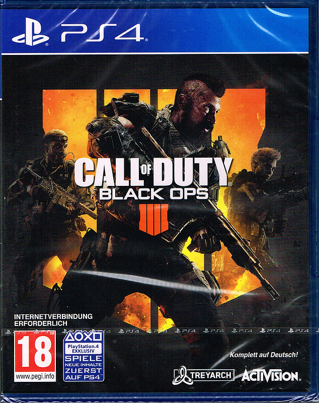 Call of Duty: Black Ops 4 (AT-PEGI) Cover