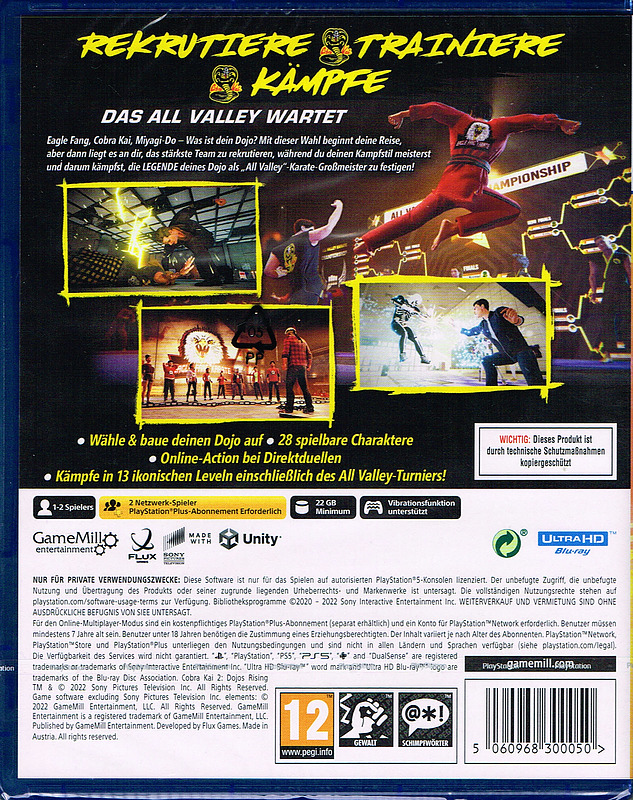 Cobra Kai 2 : Dojos Rising Rueckseite