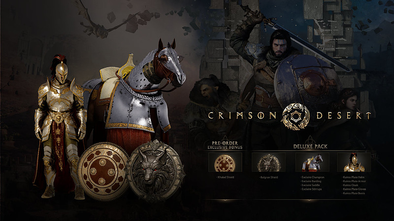 Crimson Desert Deluxe Edition Rueckseite