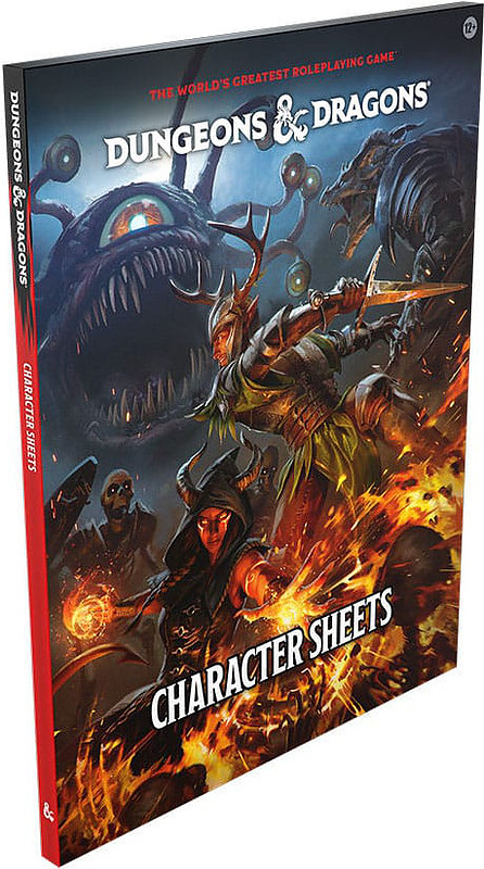 D&D: Character Sheets Cover