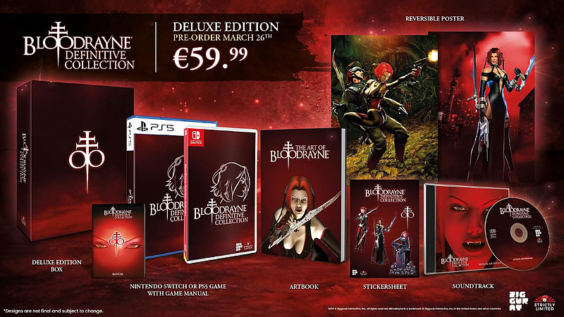 BloodRayne Definitive Collection Deluxe Edition (PEGI) Cover